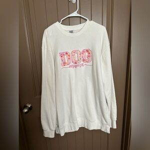 Tails Up Pup Dog Mama Sweatshirt